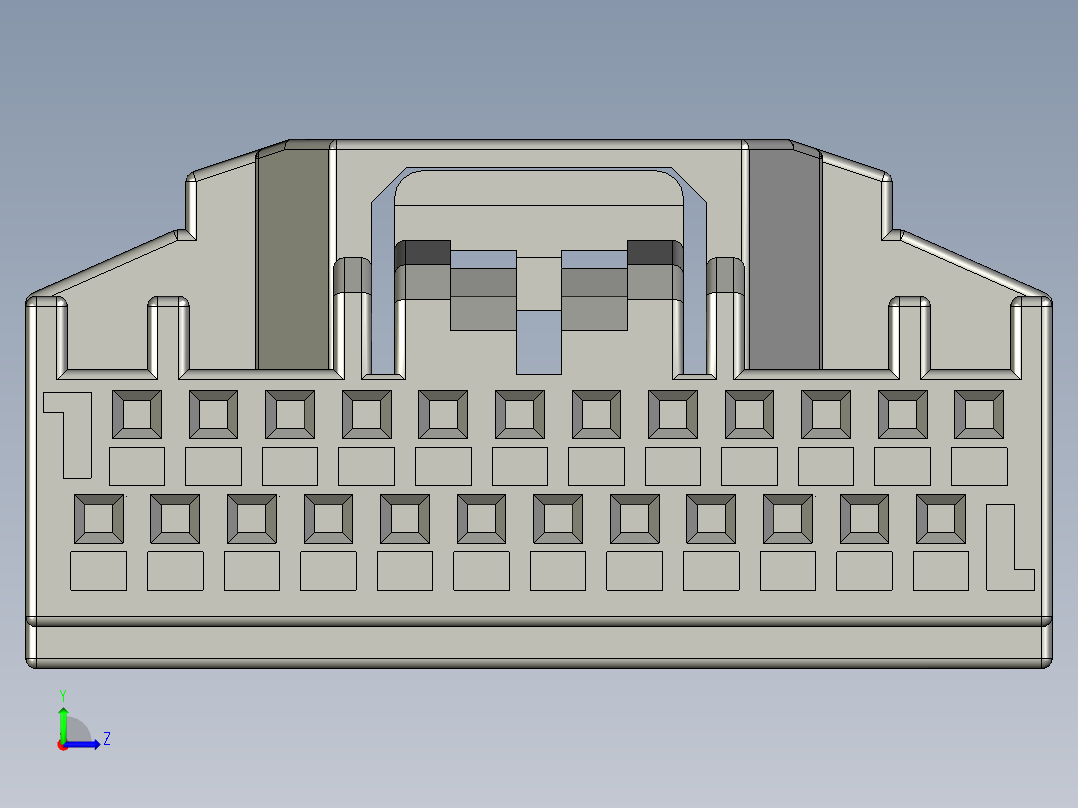 连接器AAUS01AS0-024K0114左视图