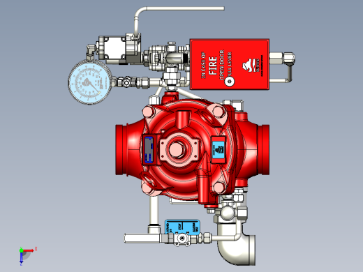 伯玛德400Y100DN100俯视缩略图