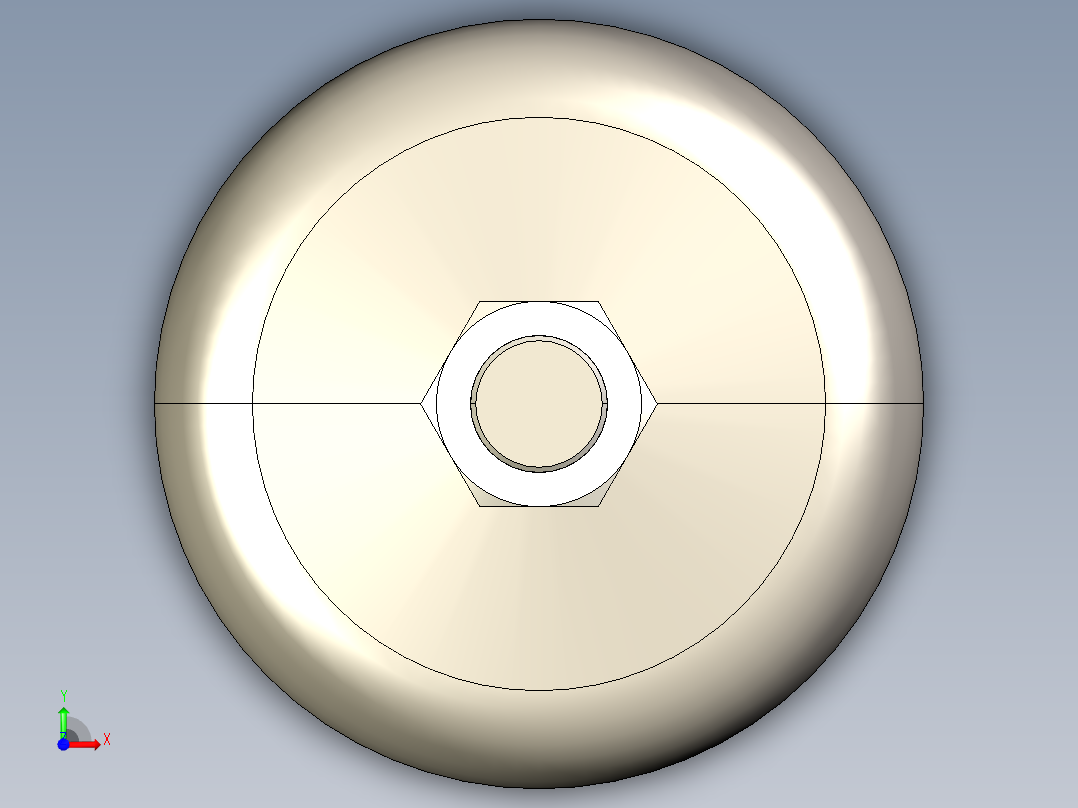 型材-KJN M16 _0 HINGED FOOT KJN311950前视图