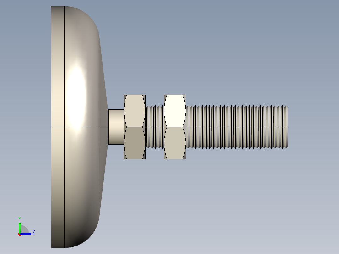 型材-KJN M16 _0 HINGED FOOT KJN311950左视图