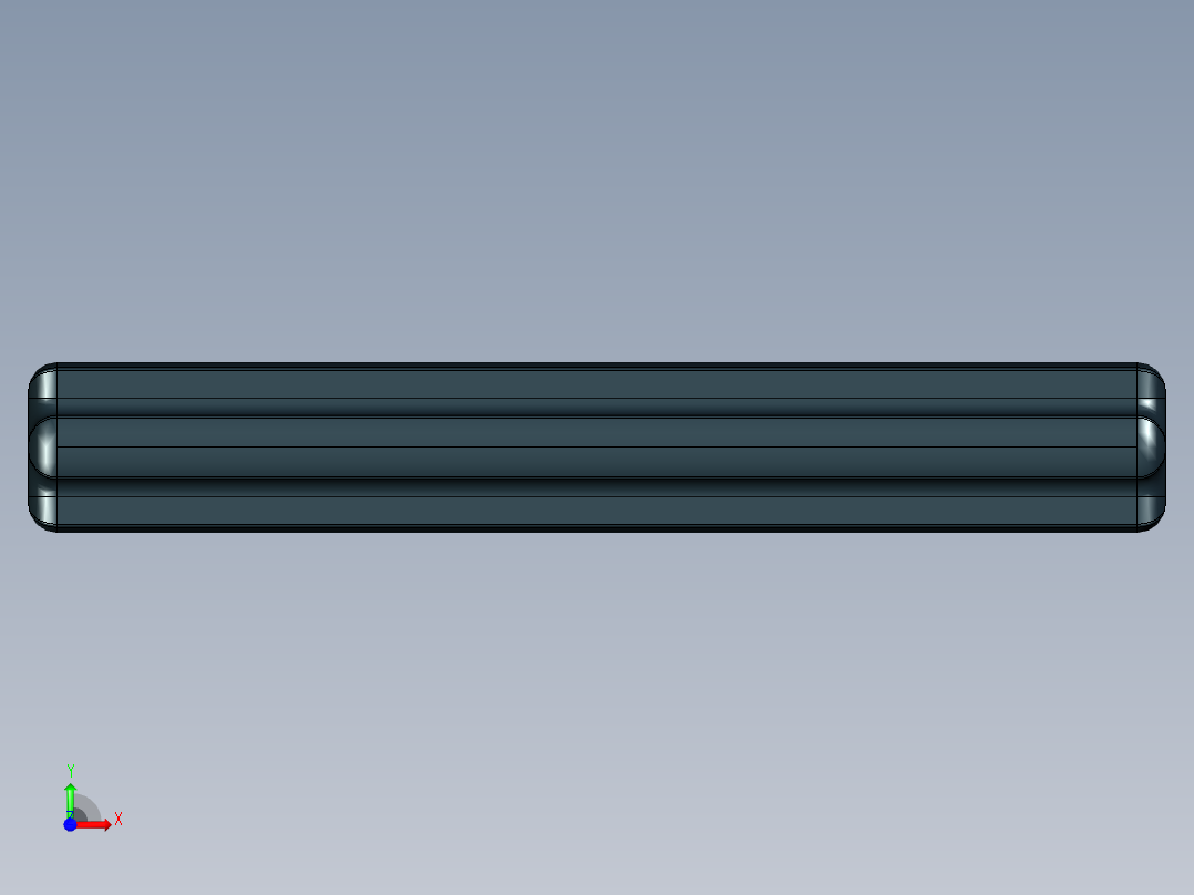 乐高机械组车桥-3705 Black Technic Axle 4.STEP前视图