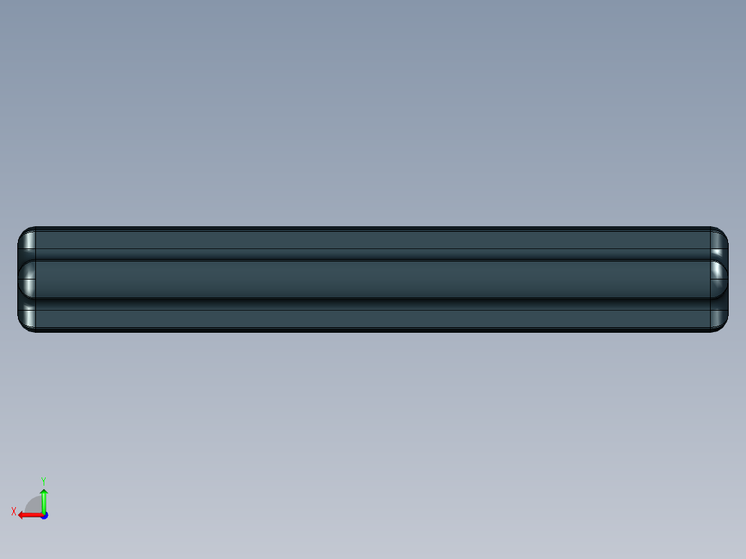 乐高机械组车桥-3705 Black Technic Axle 4.STEP后视图