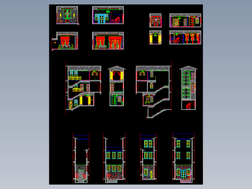 别墅装饰工程电气施工图