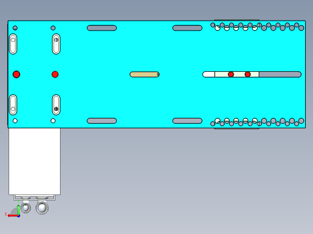 X1-CNC3笔记本CNC工装夹具三维模型-0113后视图