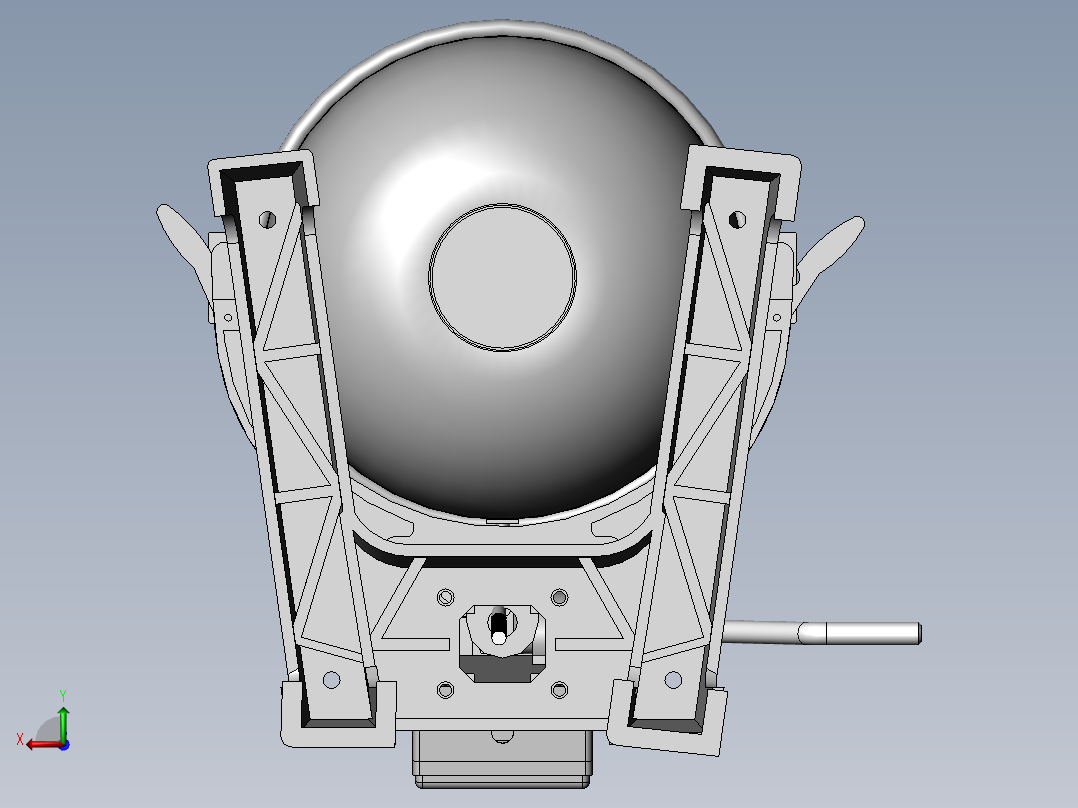 20升机械调速打蛋机sw20可编辑后视图