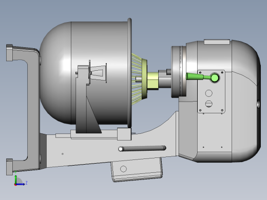 20升机械调速打蛋机sw20可编辑左视缩略图
