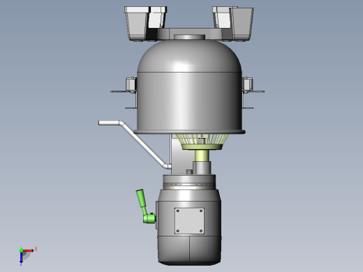 20升机械调速打蛋机sw20可编辑俯视缩略图