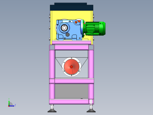 破碎筛分一体机sw20可编辑左视缩略图