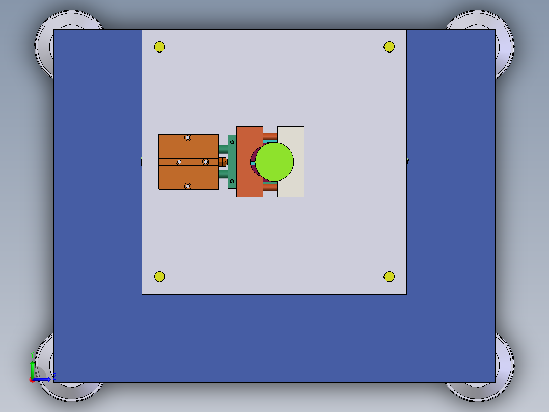 软管喷头对接设备sw21可编辑左视图