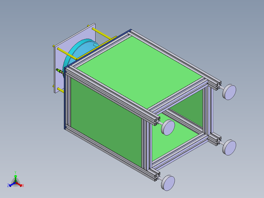 软管喷头对接设备sw21可编辑正等轴测图