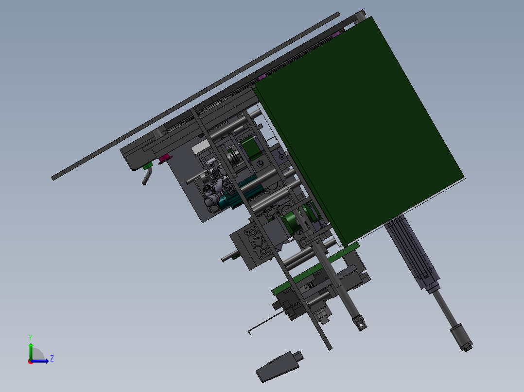 汽车开关测试台sw23左视图