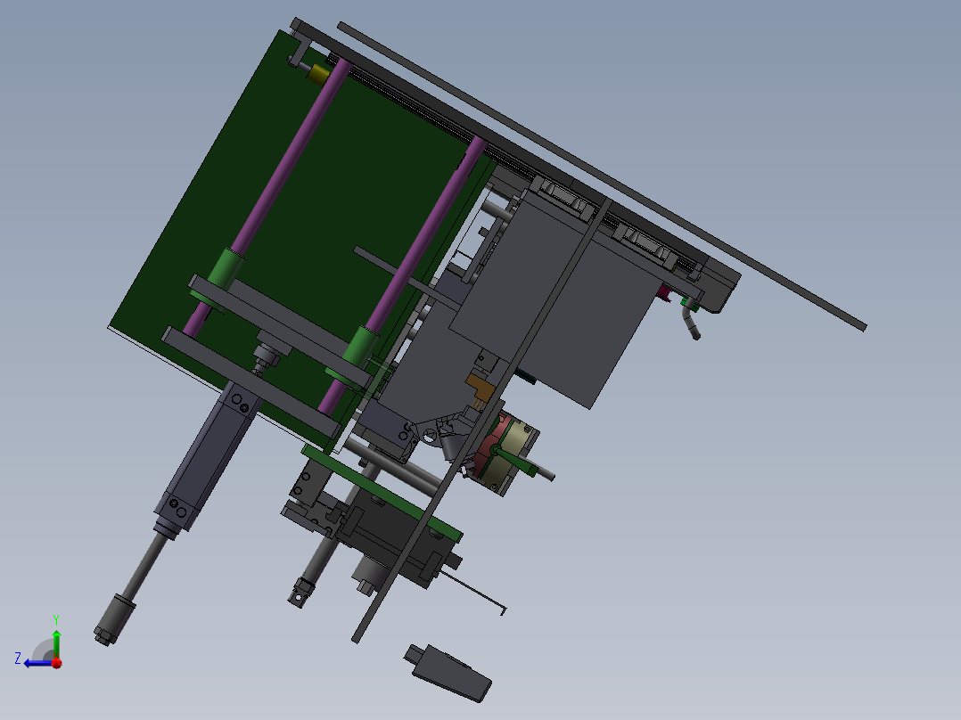 汽车开关测试台sw23右视图