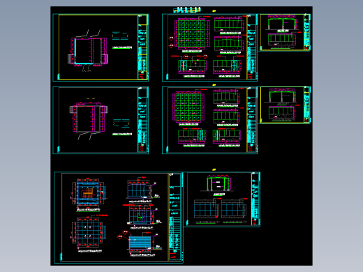 某玻璃阳光房详细结构施工图GC