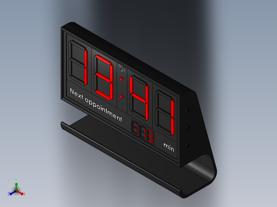 钟表、表(4)正等轴测图