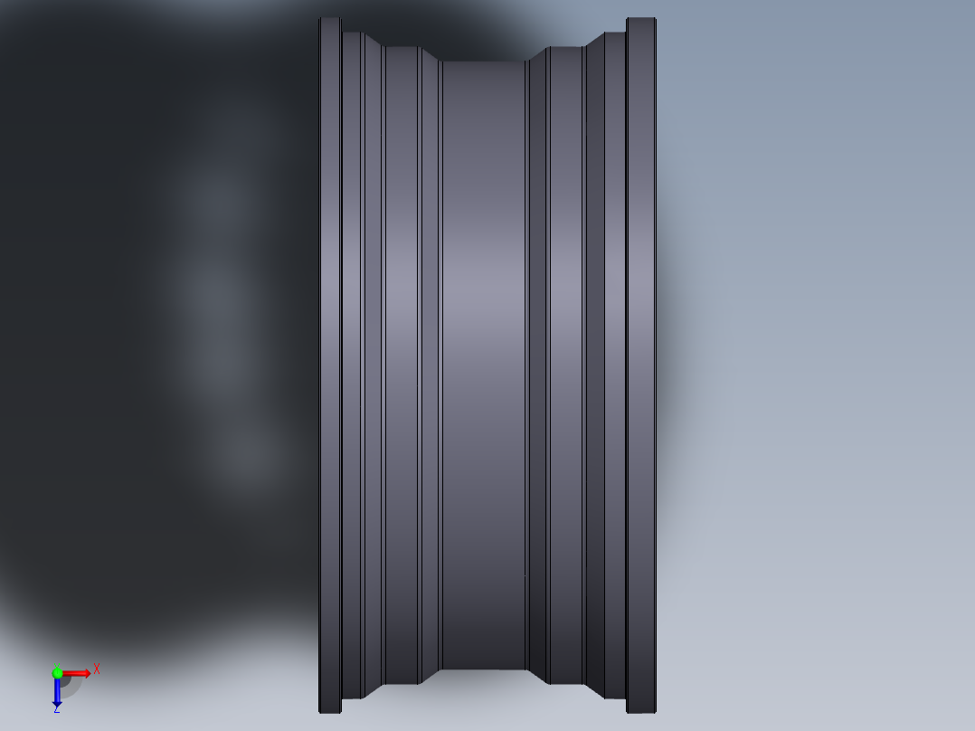 轮毂、轮胎(48)俯视图