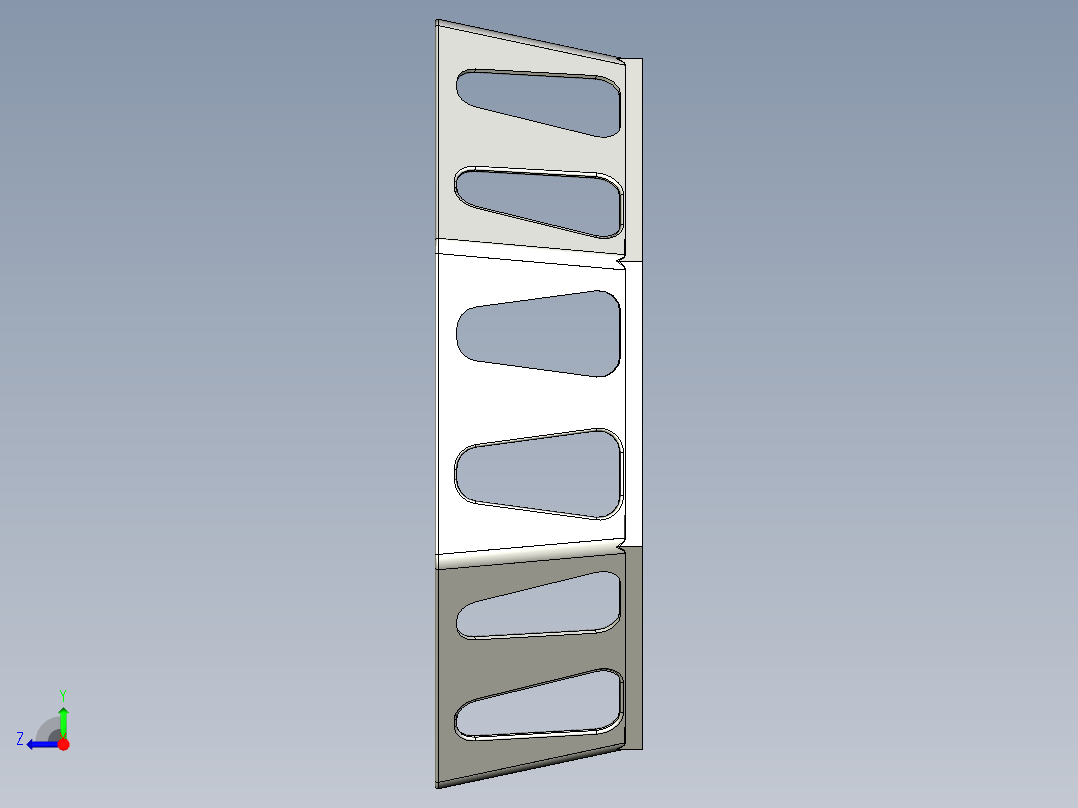 四轴飞行器的东西右视图