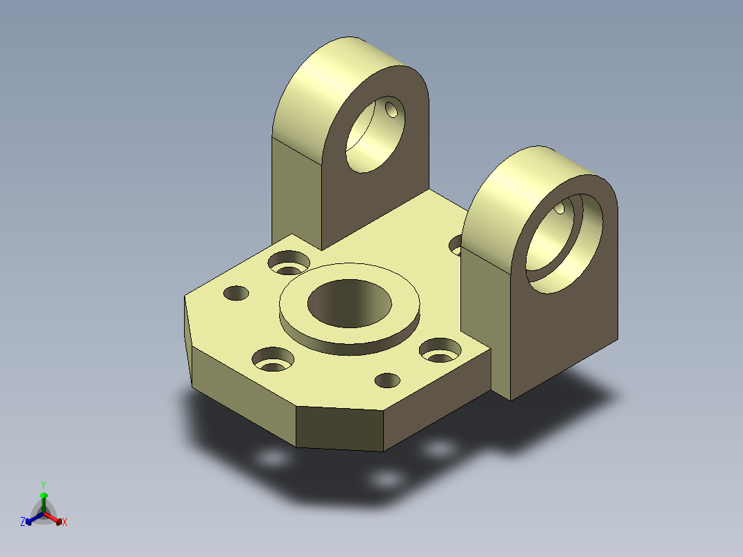 048-SW16练习题正等轴测图