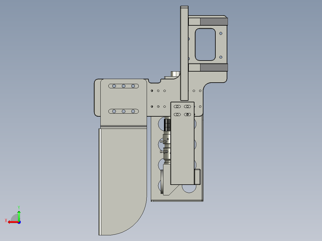新检测移动CCD后视图