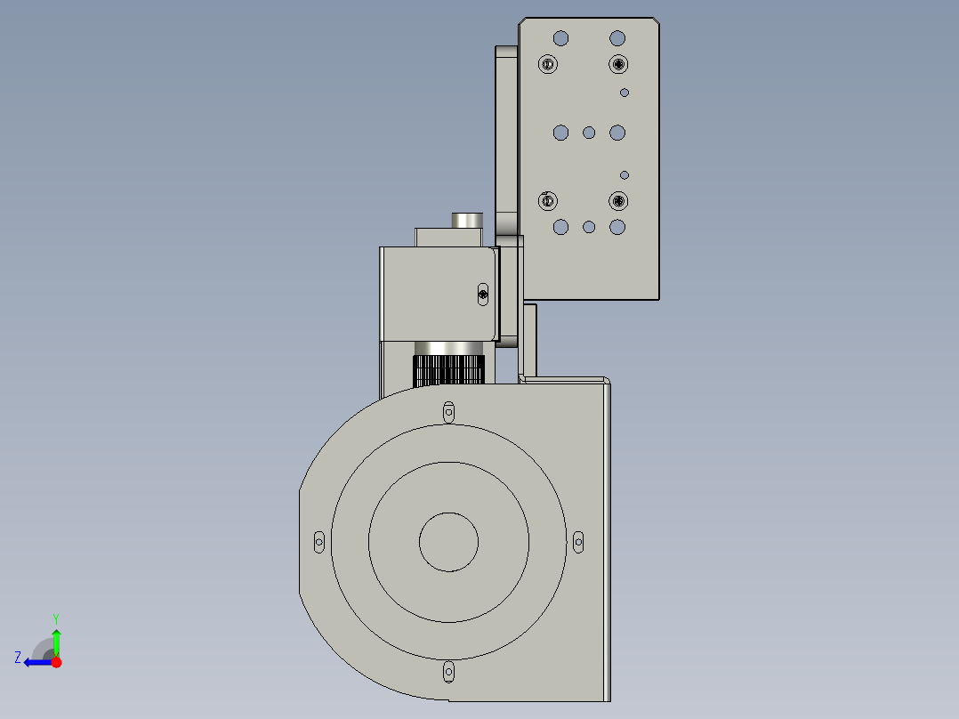 新检测移动CCD右视图