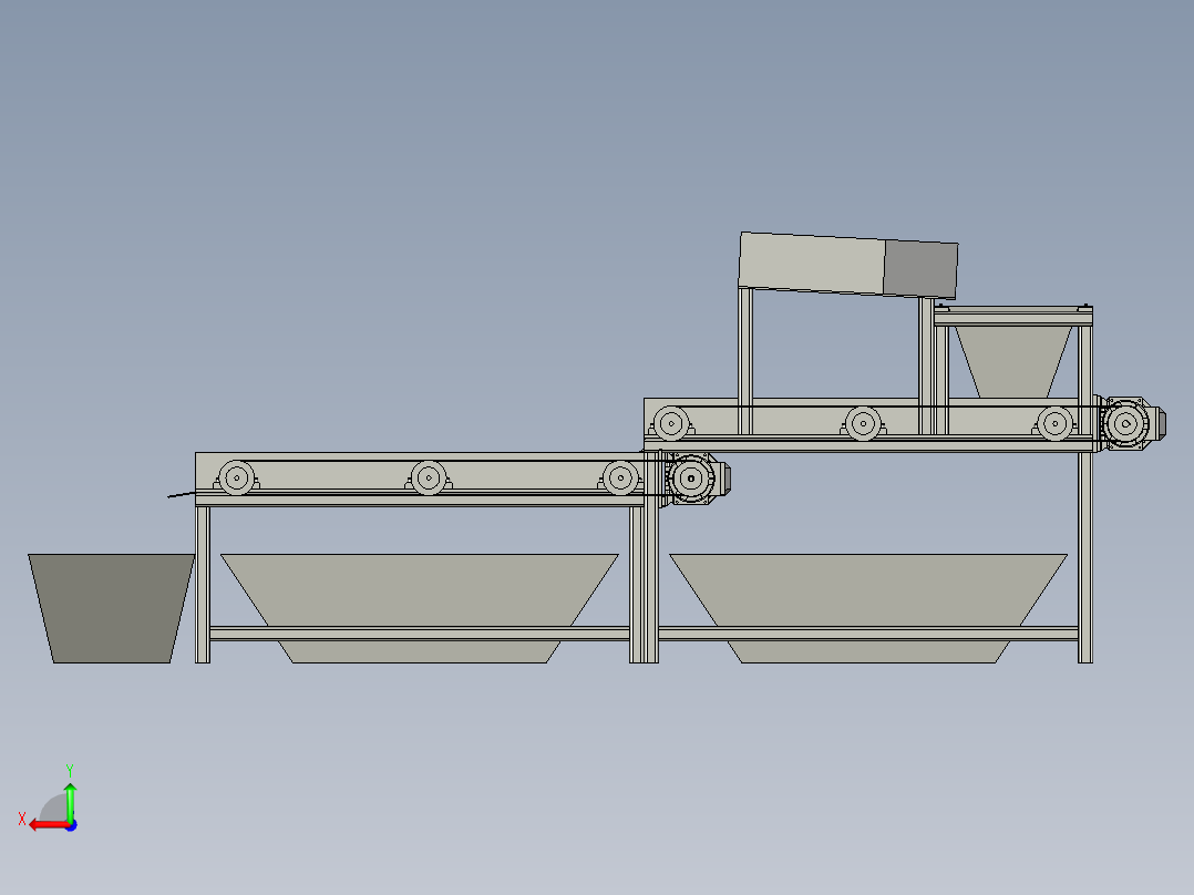 小果果蔬分选机后视图