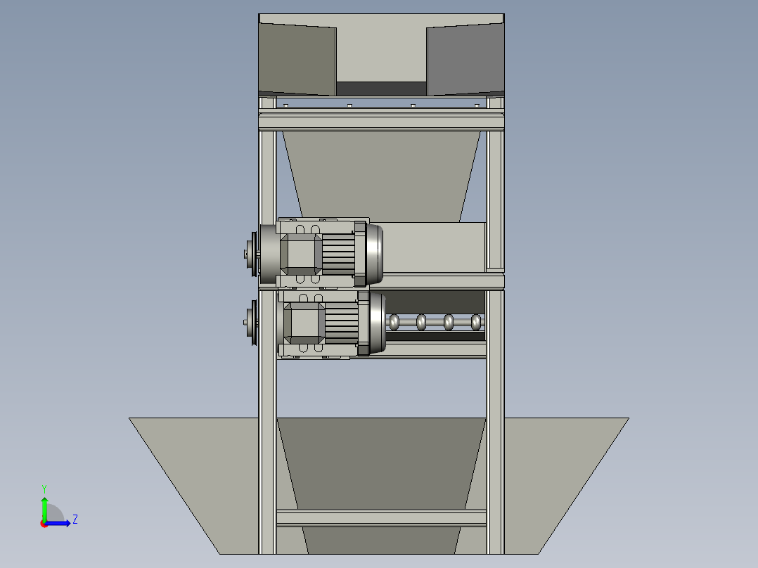 小果果蔬分选机左视图
