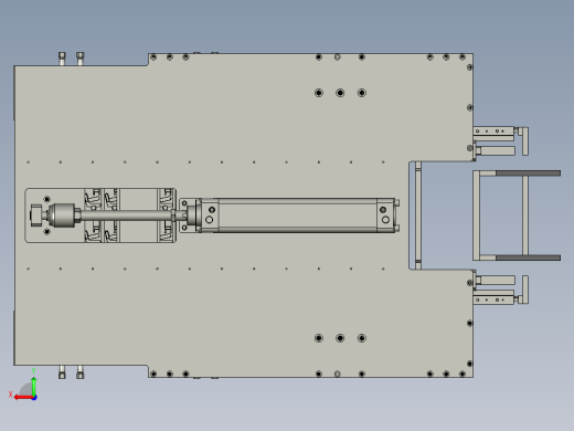 547吸塑盒盘自动上料机构总成左后视缩略图