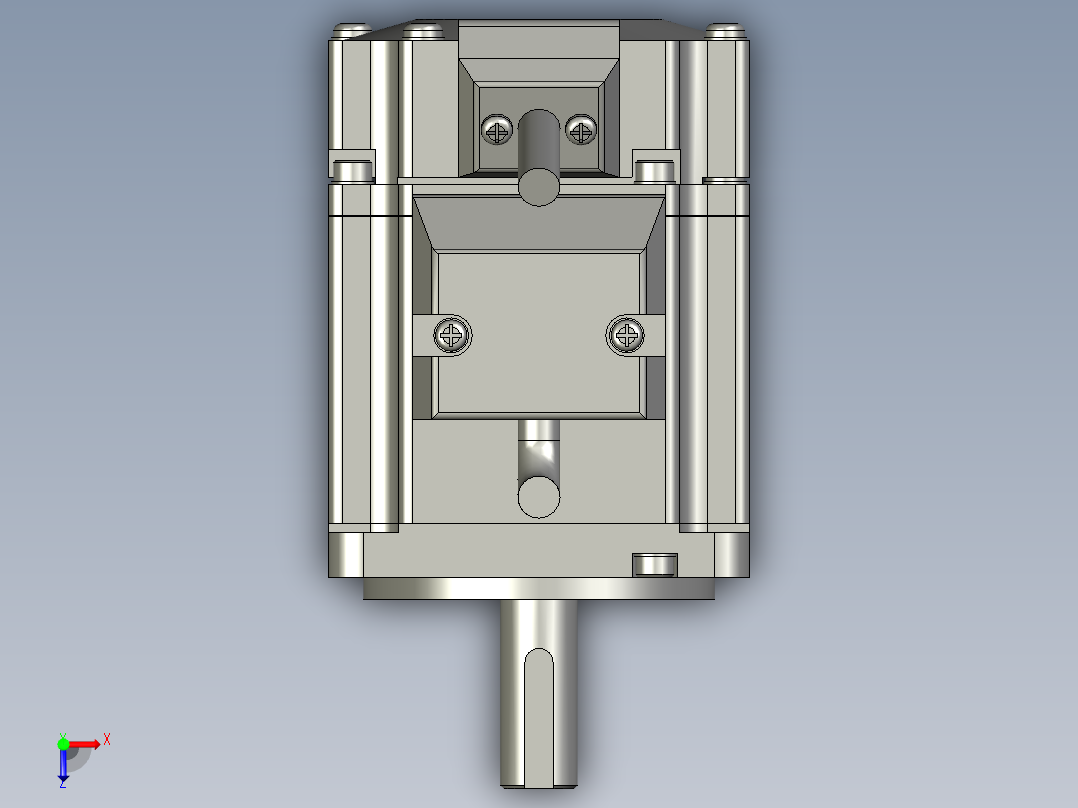 MSMJ022G1U松下200w伺服电机0俯视图