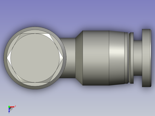 亚德客管接头PH4M5(3300)俯视缩略图