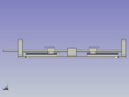 纸箱打包双组倍链传送生产线设计SJ-开合装置-V3右视缩略图