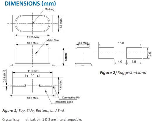 晶体振荡器 SMD HC-49S 各种缩略图