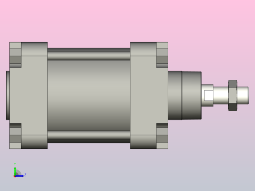 FESTO气缸DNG-100-40-PPV-A---_0_左视缩略图