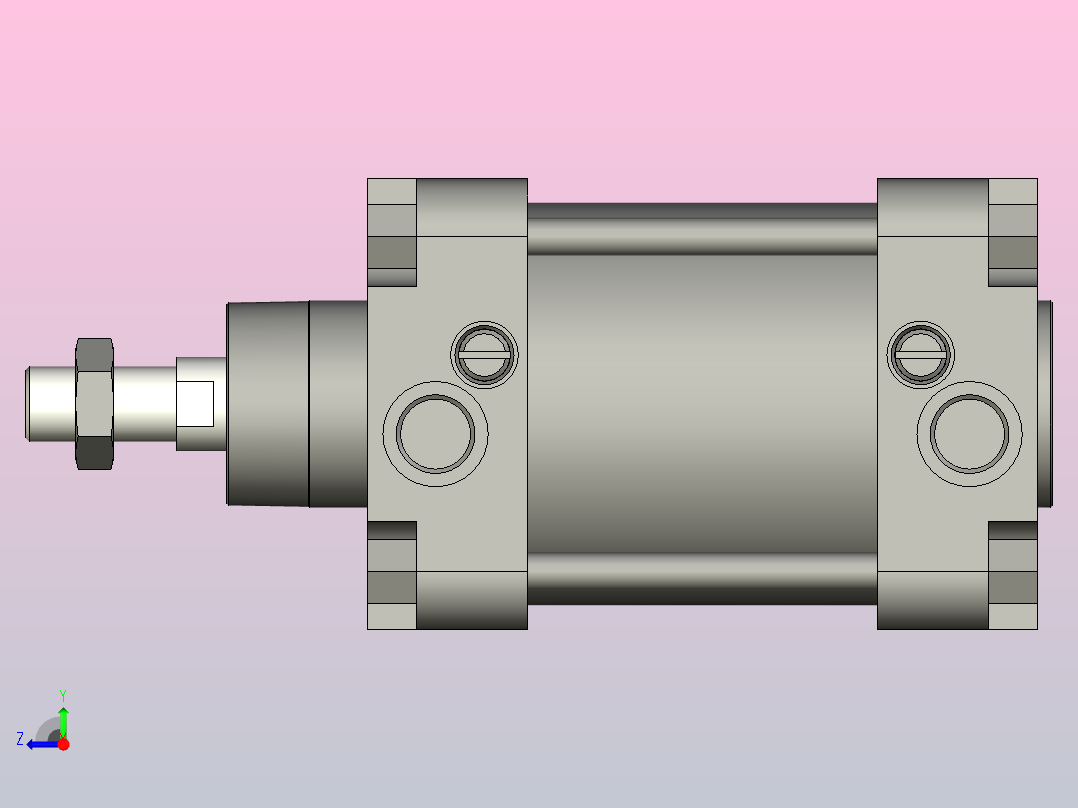 FESTO气缸DNG-100-40-PPV-A---_0_右视图