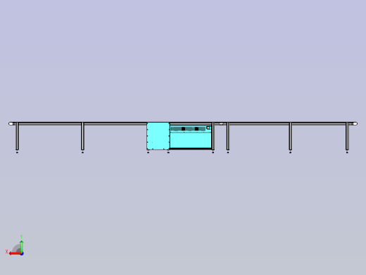 皮带倍速输送线设计后视缩略图