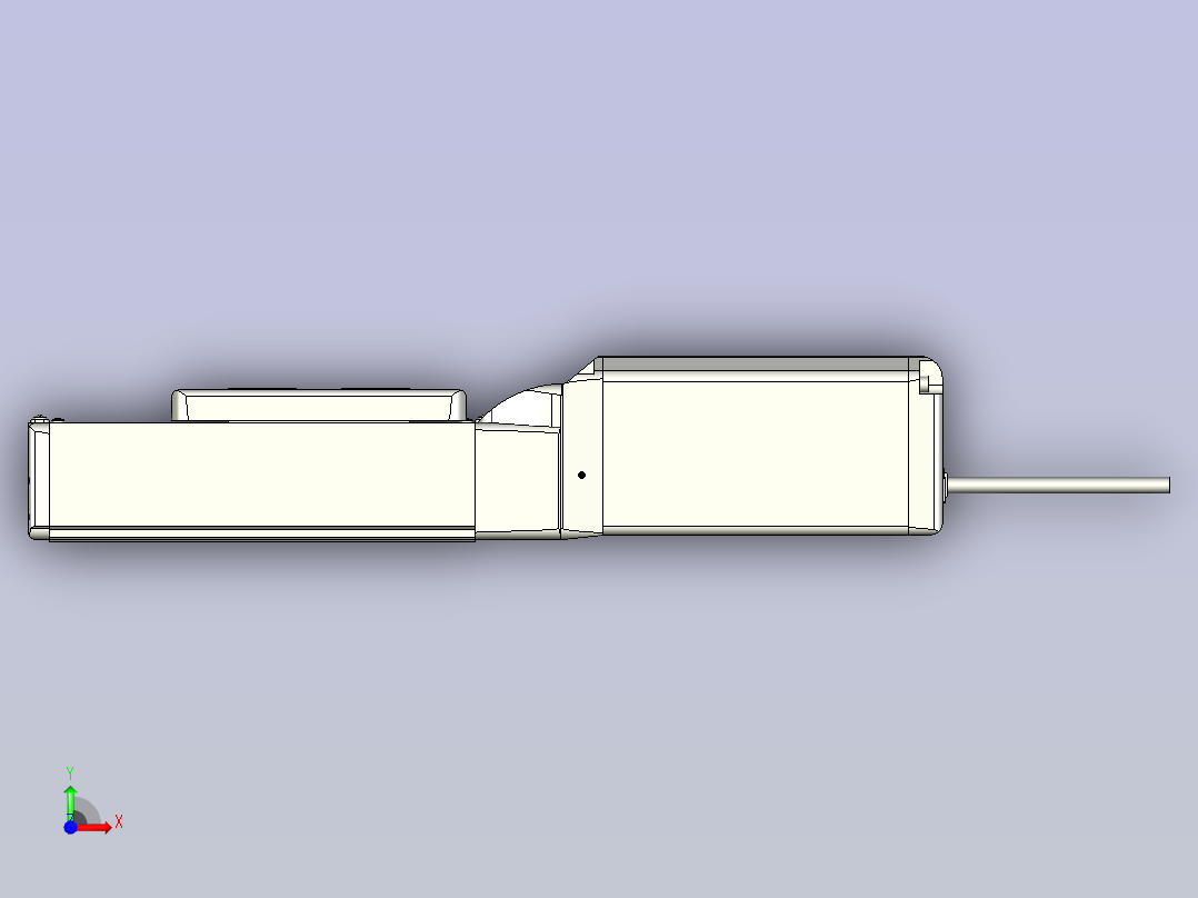IAI电缸电动滑台RCS4-SA7C-WA-200-4-50-T2-P_0-0_前视图