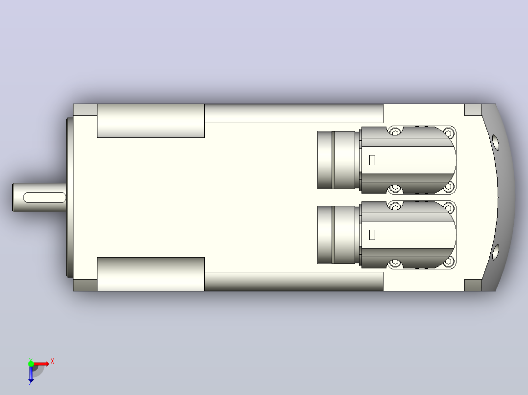 FESTO伺服马达EMMS-AS-70-MK-HV-RR俯视图
