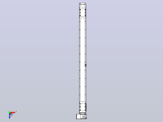 皮带直线轴双滑块型TPA-GCBS-80-P60-L500-LU-M20-N3俯视缩略图