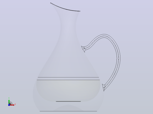一大罐葡萄酒前视缩略图