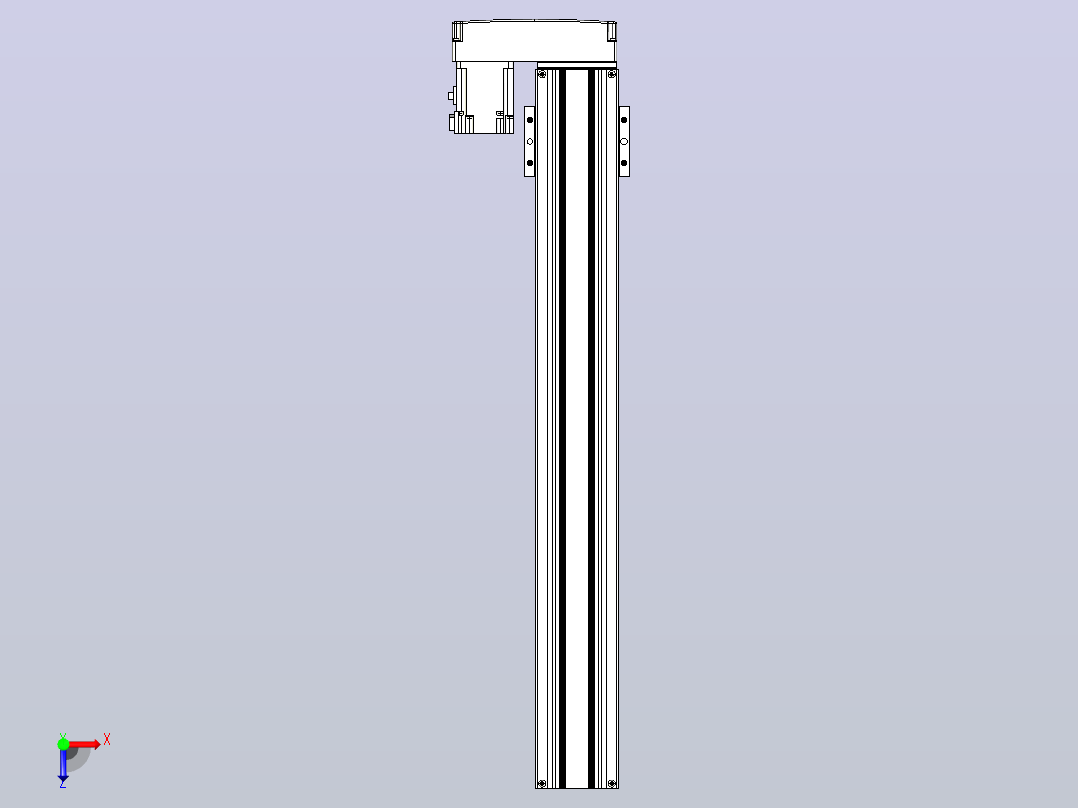 钢基模组TPA-KNR-8610C-740A1-ML-H0俯视图