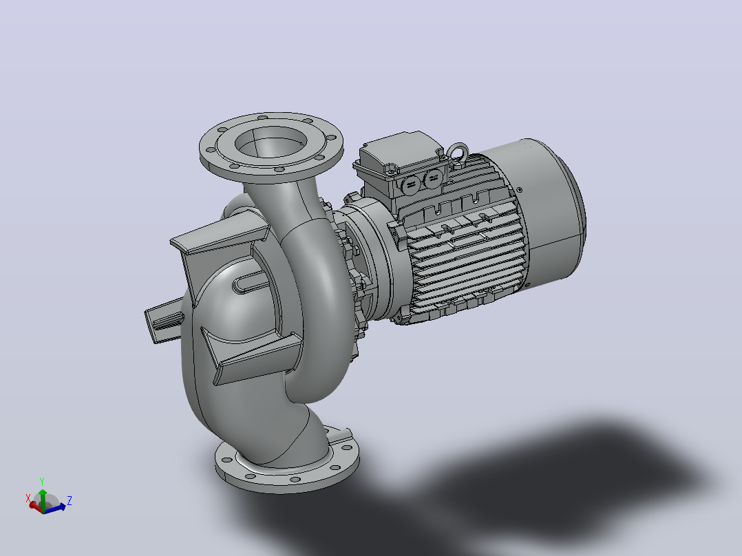 LPC4l 125-250 7.5泵主视图