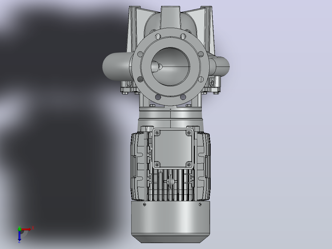 LPC4l 125-250 7.5泵俯视图