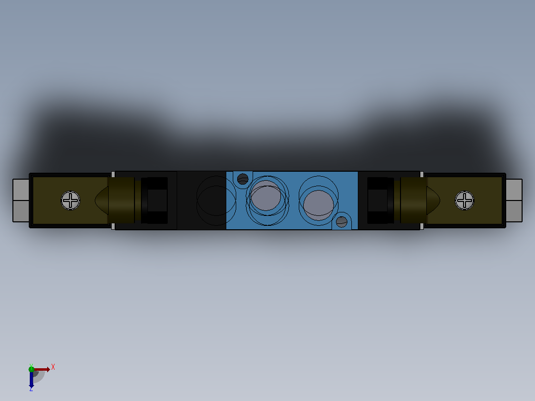 MFS1000系列电磁阀[MFS1320-01-C-DC24V]俯视图