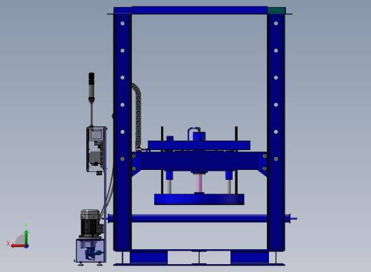 B16-举升液压机后视缩略图
