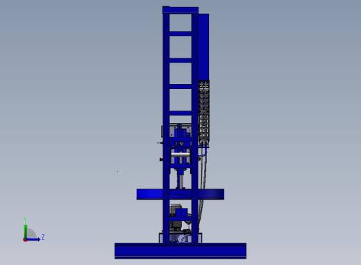 B16-举升液压机左视缩略图