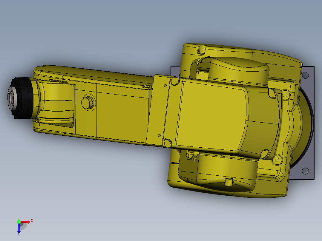 LR Mate-200iC SW STP俯视图