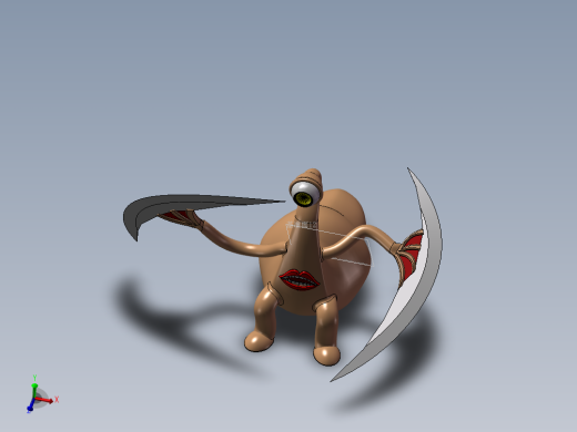 寄生兽创意设计