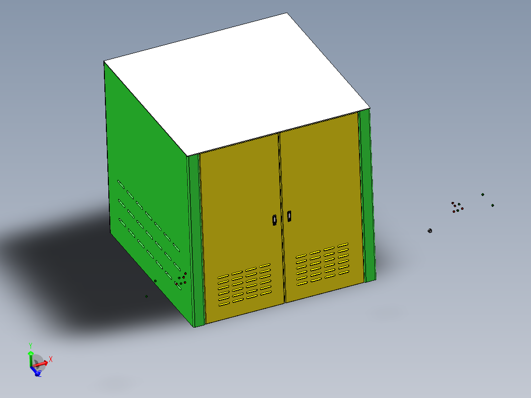 Q002-12KV户外箱式环网柜的设计