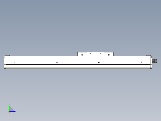 Toyo东佑达直线模组-ECH10-300-M-A2左视缩略图