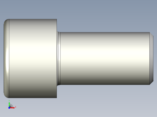 螺钉-DIN_912-M22x40.stp前视缩略图