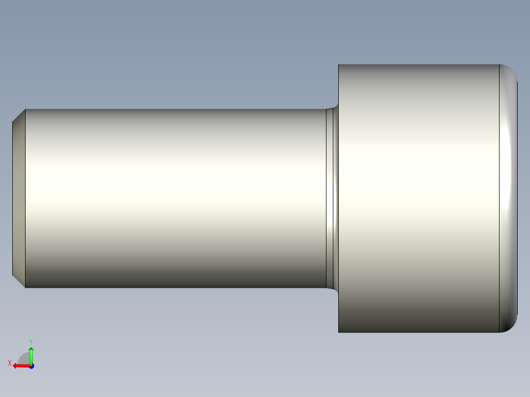 螺钉-DIN_912-M22x40.stp后视图