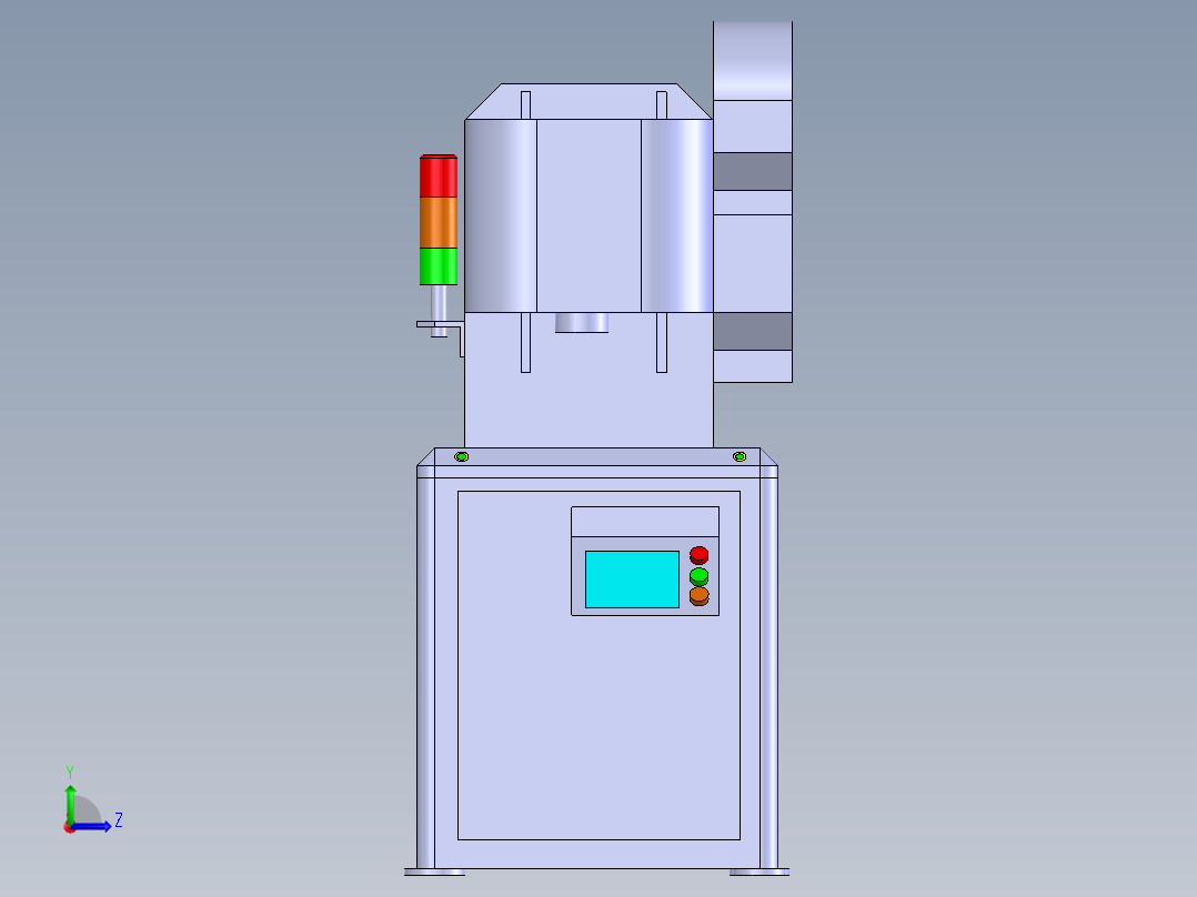 人体模型左视图